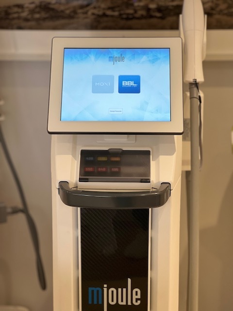 BBL machine at Seamless Skin M.D. in Santa Fe used for advanced skin rejuvenation treatments.
