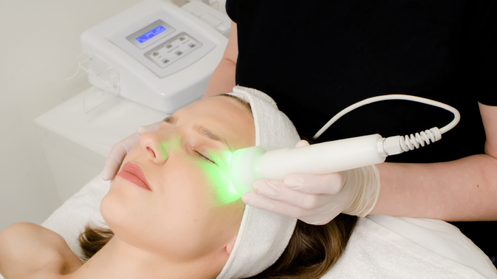 photofacial benefits with green light therapy